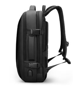 Městský batoh na notebook a cestování Infinity Mark Ryden černý, 26l, rozšířítelný, nepromokavý