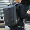 Nomad II batoh černý, USB port, 25L, 30L, 2 a 3 kapsy, YKK zip