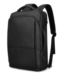Městský batoh na notebook Darwin 2v1 Mark Ryden černý, 15l, USB port, přeměnitelný na tašku