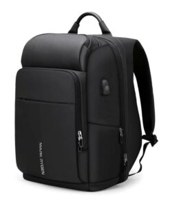 Navarro batoh, černy, voděodolny, s USB portem, 24L, 33L